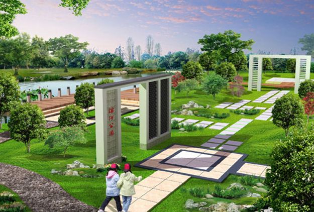 校園文化廣場設(shè)計(jì)-中學(xué)校園文化景觀設(shè)計(jì)-.