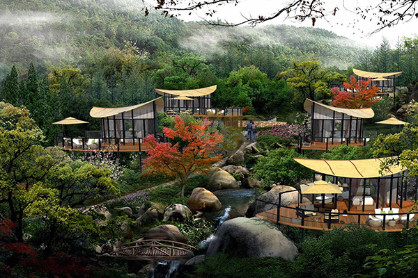 木屋之色 自然畫(huà)布上的詩(shī)意棲居